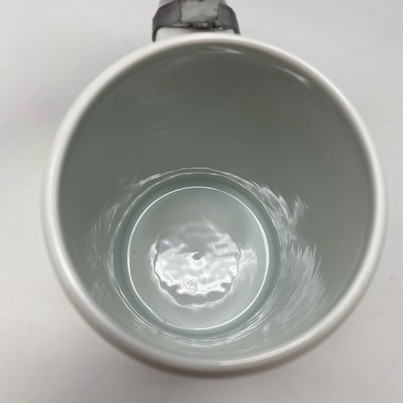 Vintage Ceramic Saint Florian beerstein from Germany with Pewter Lid - Picture 9 of 9